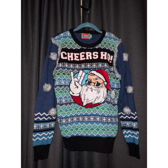 Ugly Christmas Sweater Sweaters - Ugly Christmas Sweater Xmas Size Medium Spencers